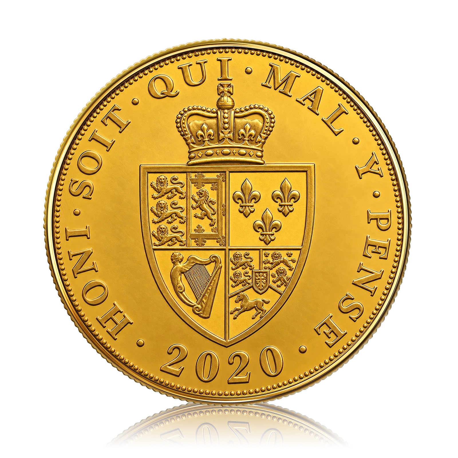 Preowned  Gold Proof Sovereign George lll 5-Coin Box Set (2020) 5